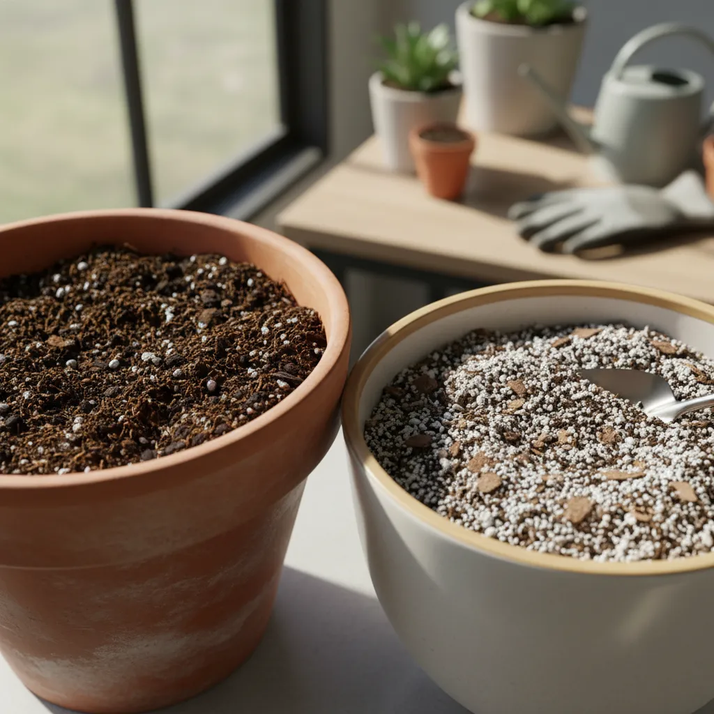 Outdoor Potting Soil vs Indoor Potting Mix: Key Differences for Houseplants