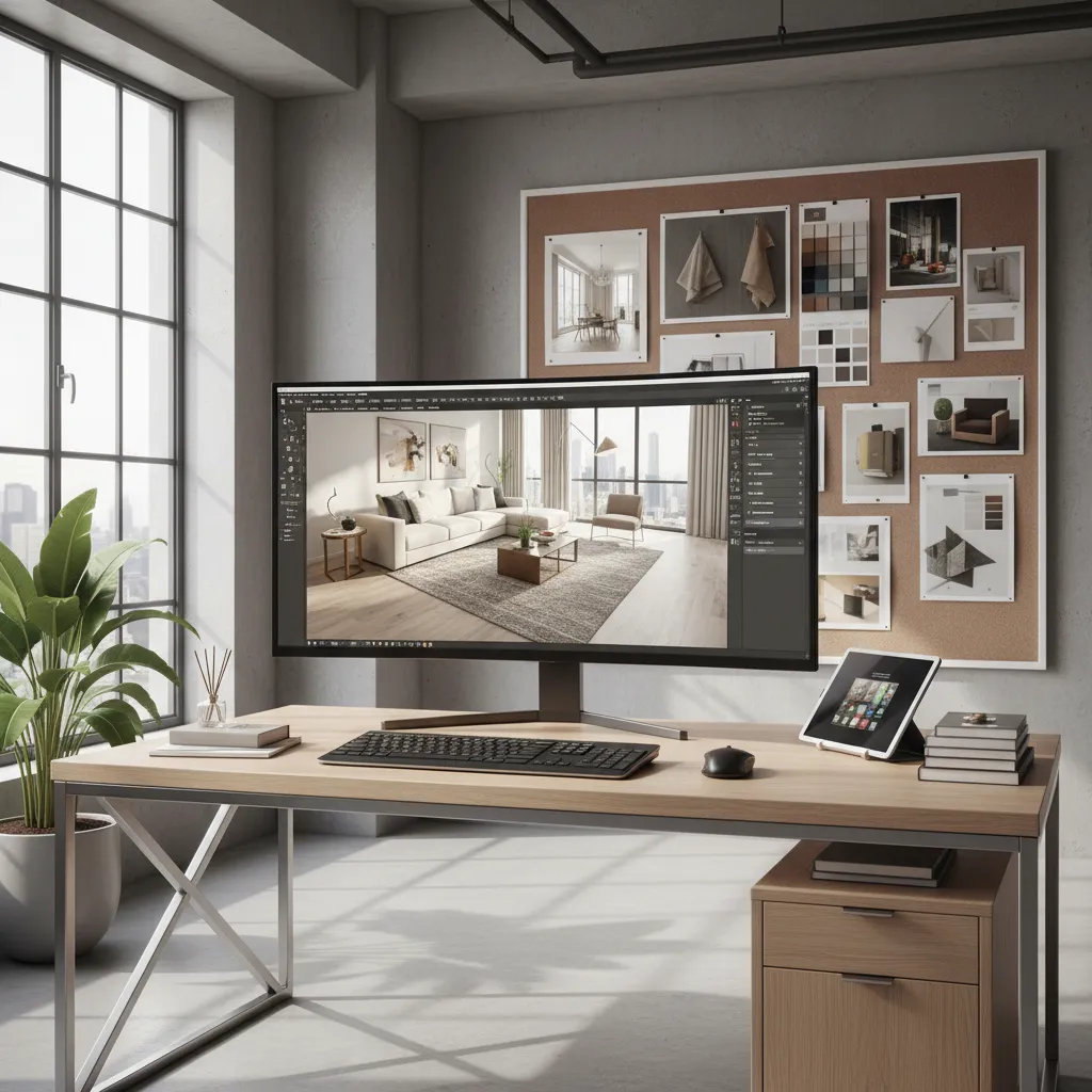 7 páginas para crear diseños de interiores fácilmente