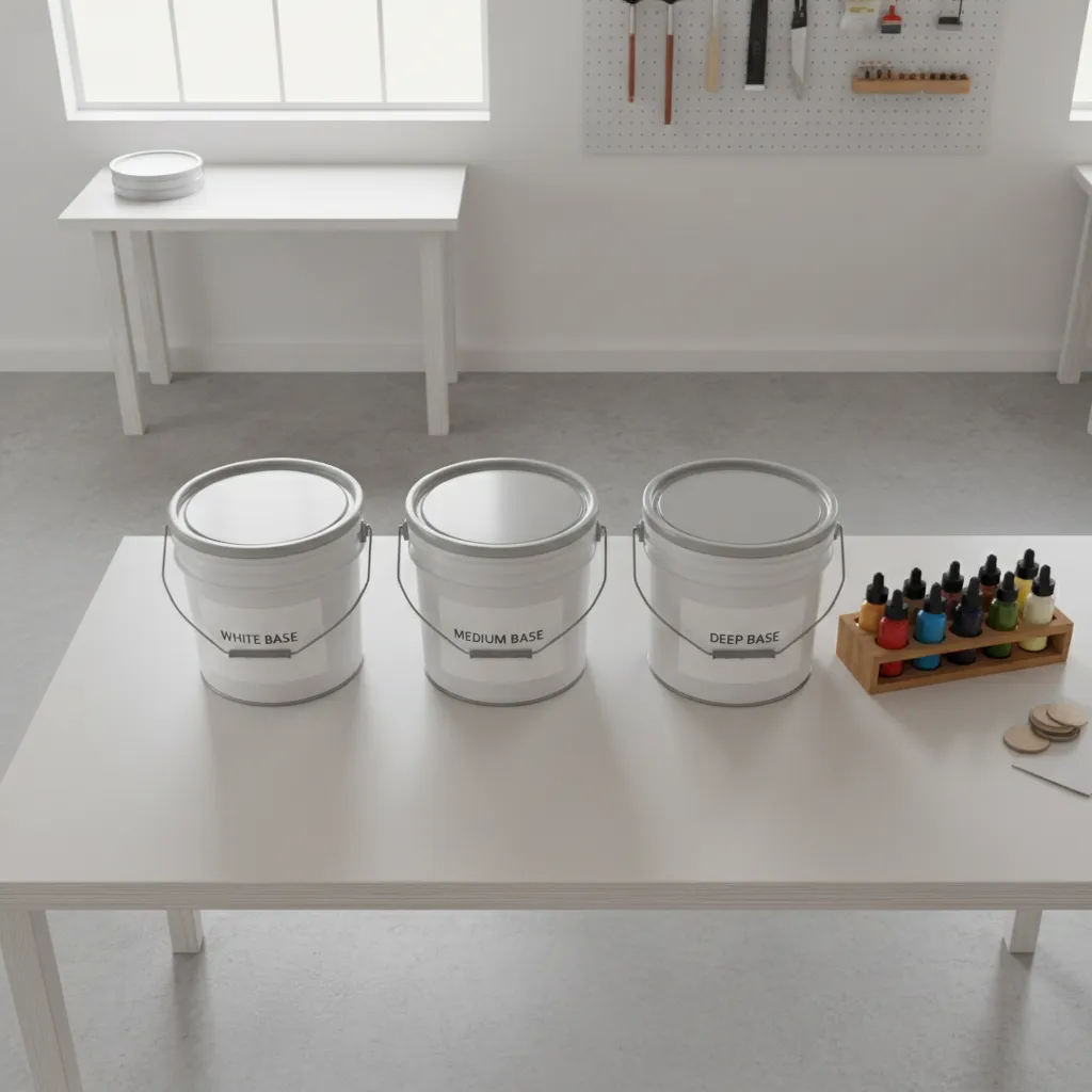 Understanding Paint Base and Tint Ratios