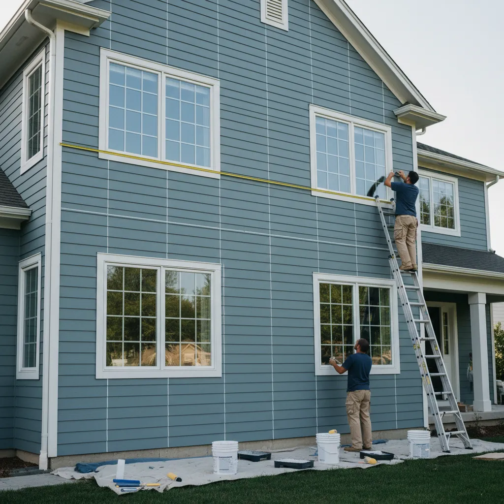 How Pros Estimate Paint for a 2100 Sq Ft House