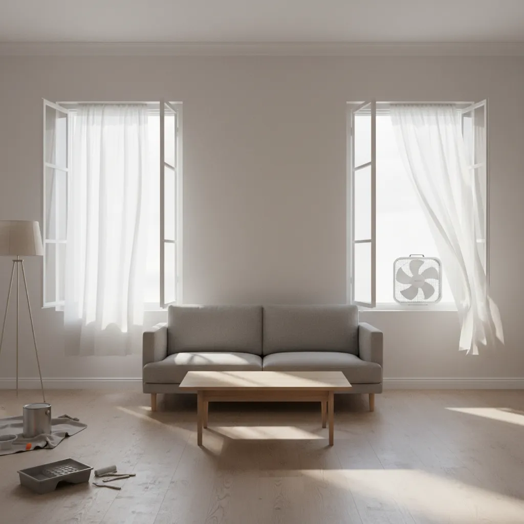 How to Optimize Ventilation to Remove Paint Fumes Faster