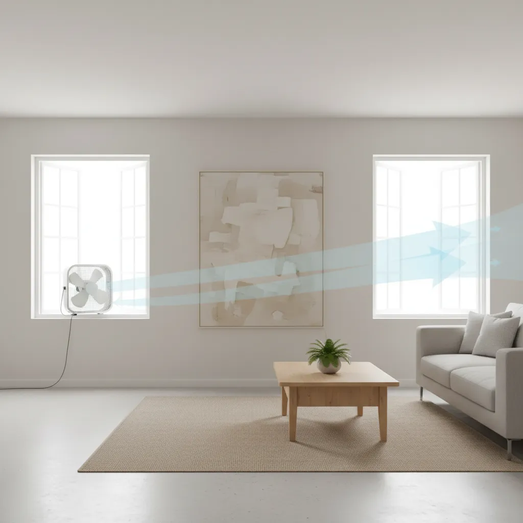 Optimizing Indoor Airflow to Remove Paint Smell Faster
