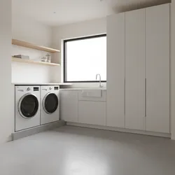 How to Make Painted Concrete Laundry Room Floors Last Longer