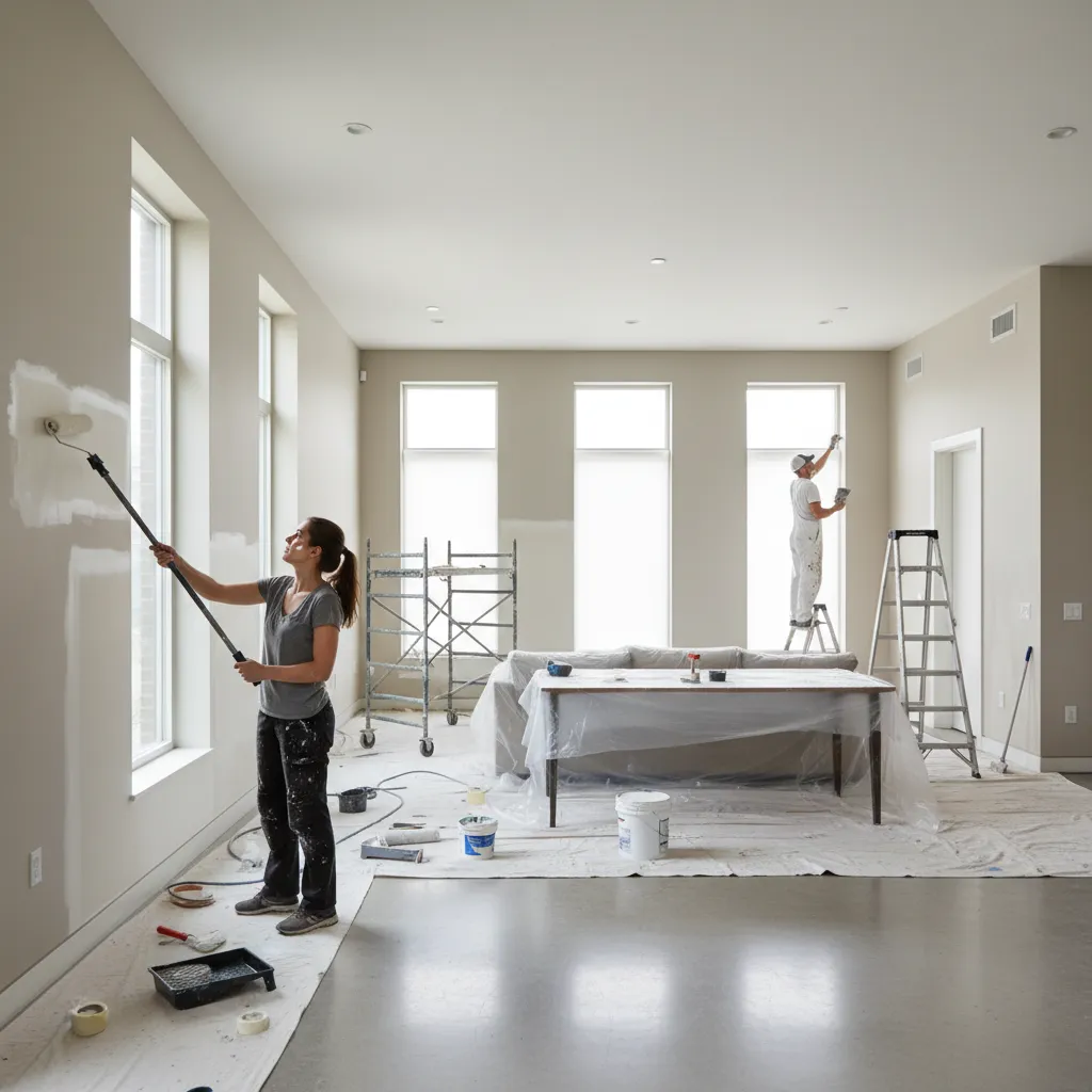 Should You Paint a 2200 Sq Ft House Yourself or Hire a Painter