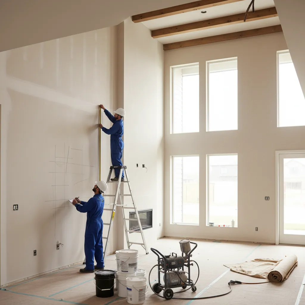 How Painting Contractors Estimate the Cost of a 2700 Sq Ft House