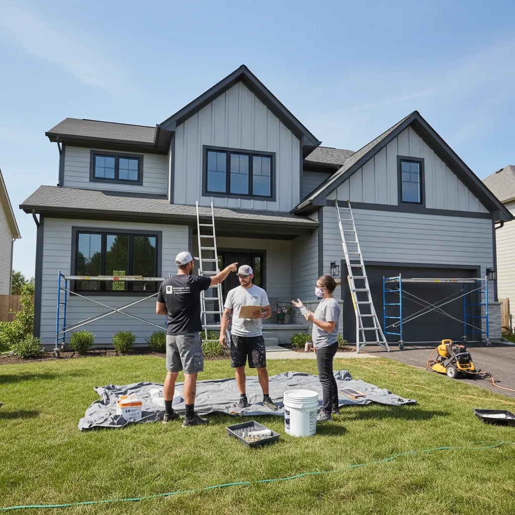 How Painting Contractors Price a 2100 Sq Ft House