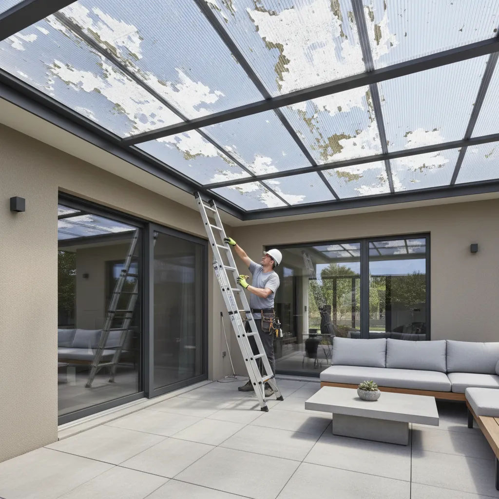 Common Problems When Painting Polycarbonate Roof Panels and How to Fix Them