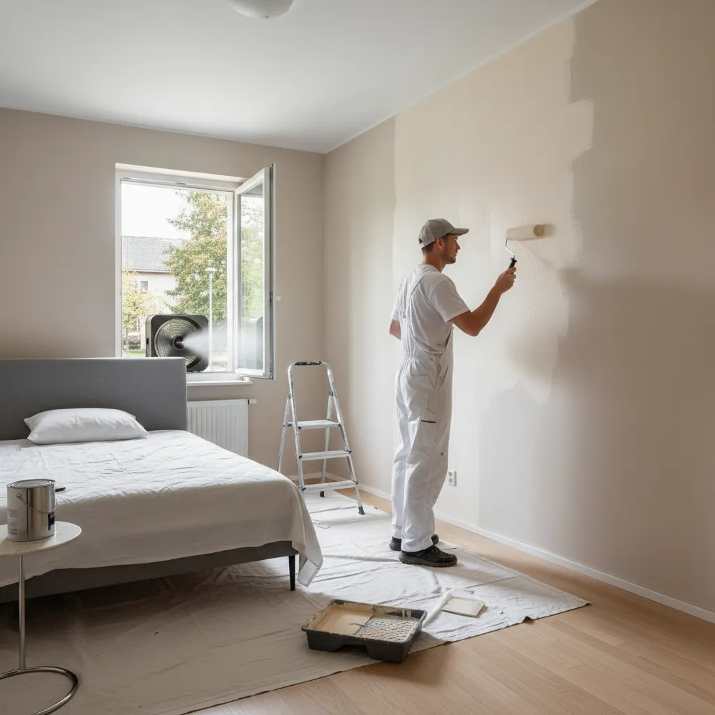 Paint Safety and Risk Control When Painting Small Enclosed Rooms