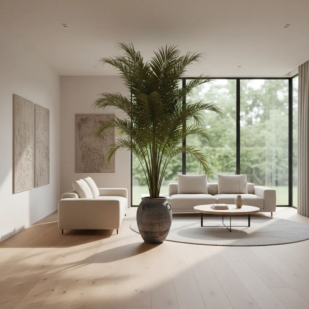 Palmeras decorativas de interior: cómo elegir la correcta