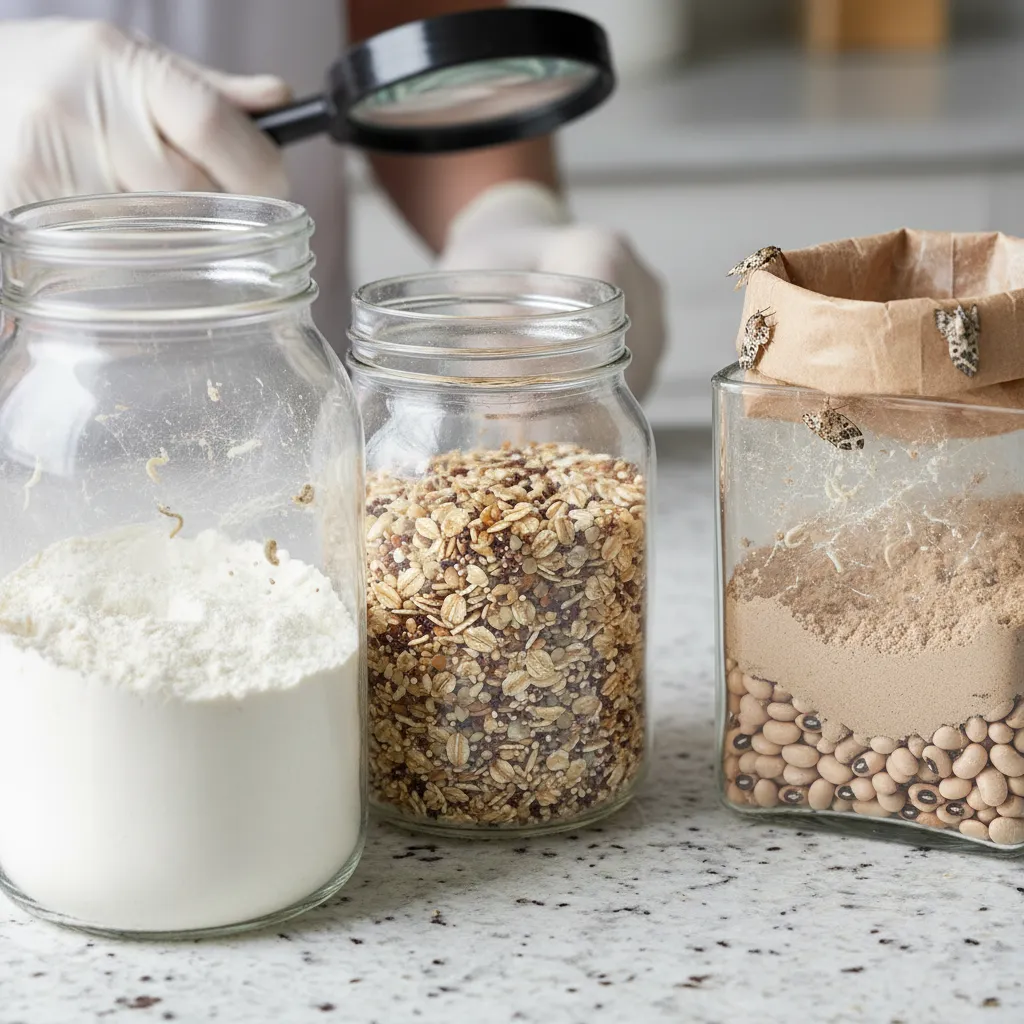 Food Contamination Risks From Pantry Larvae