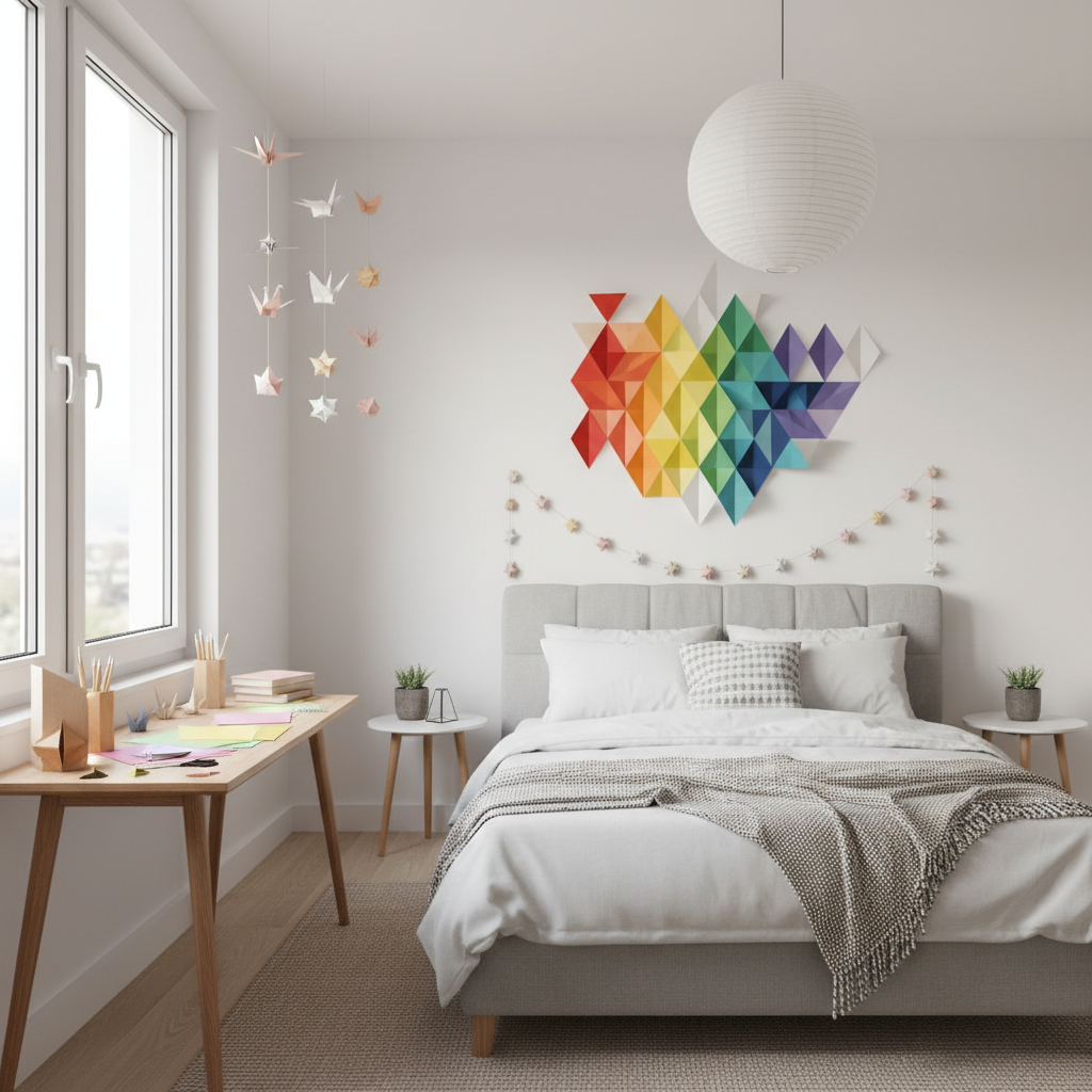 Room Looks Empty? Decorate Your Room With Paper (5 Ideas)