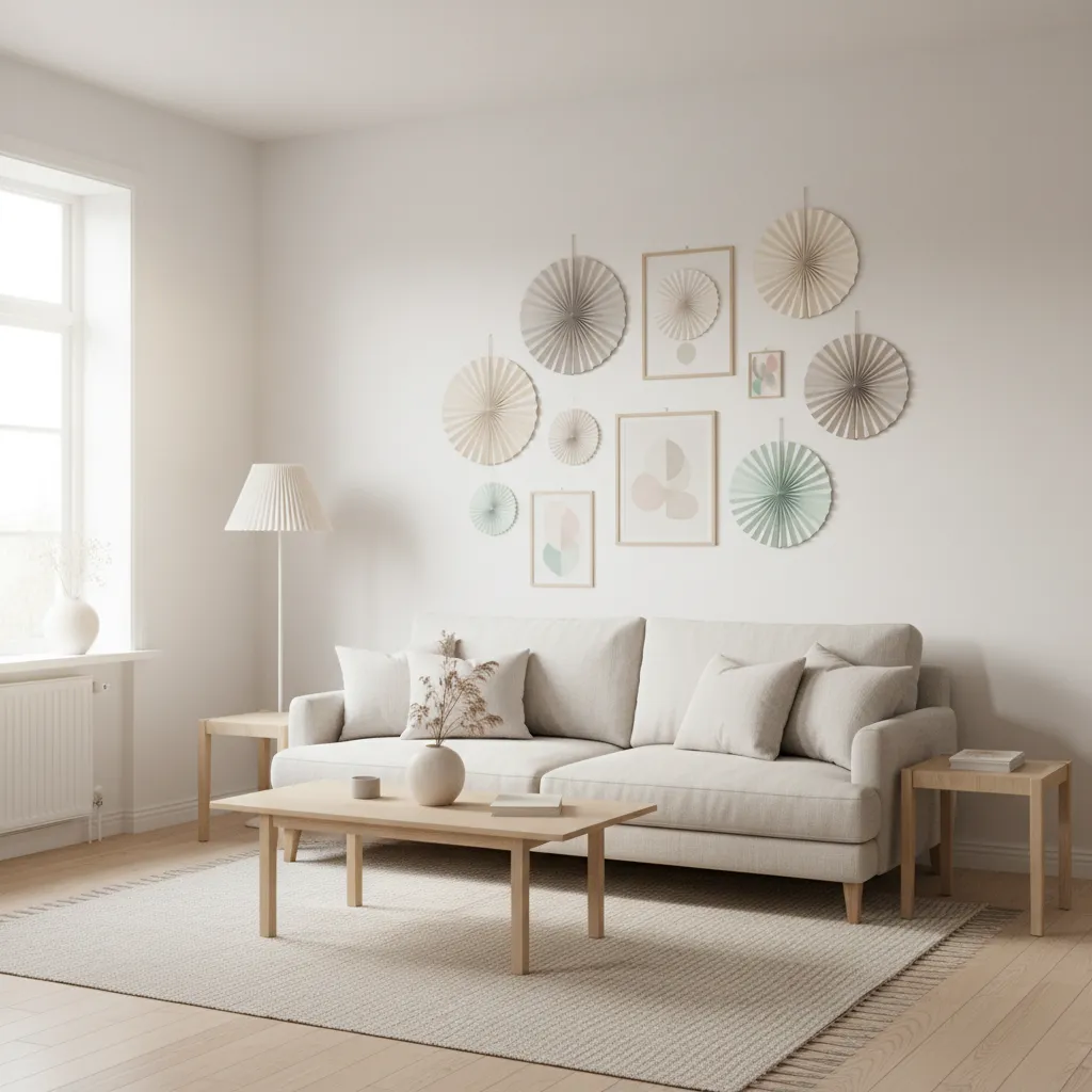 5 Paper Wall Hanging Design Ideas for Small Spaces