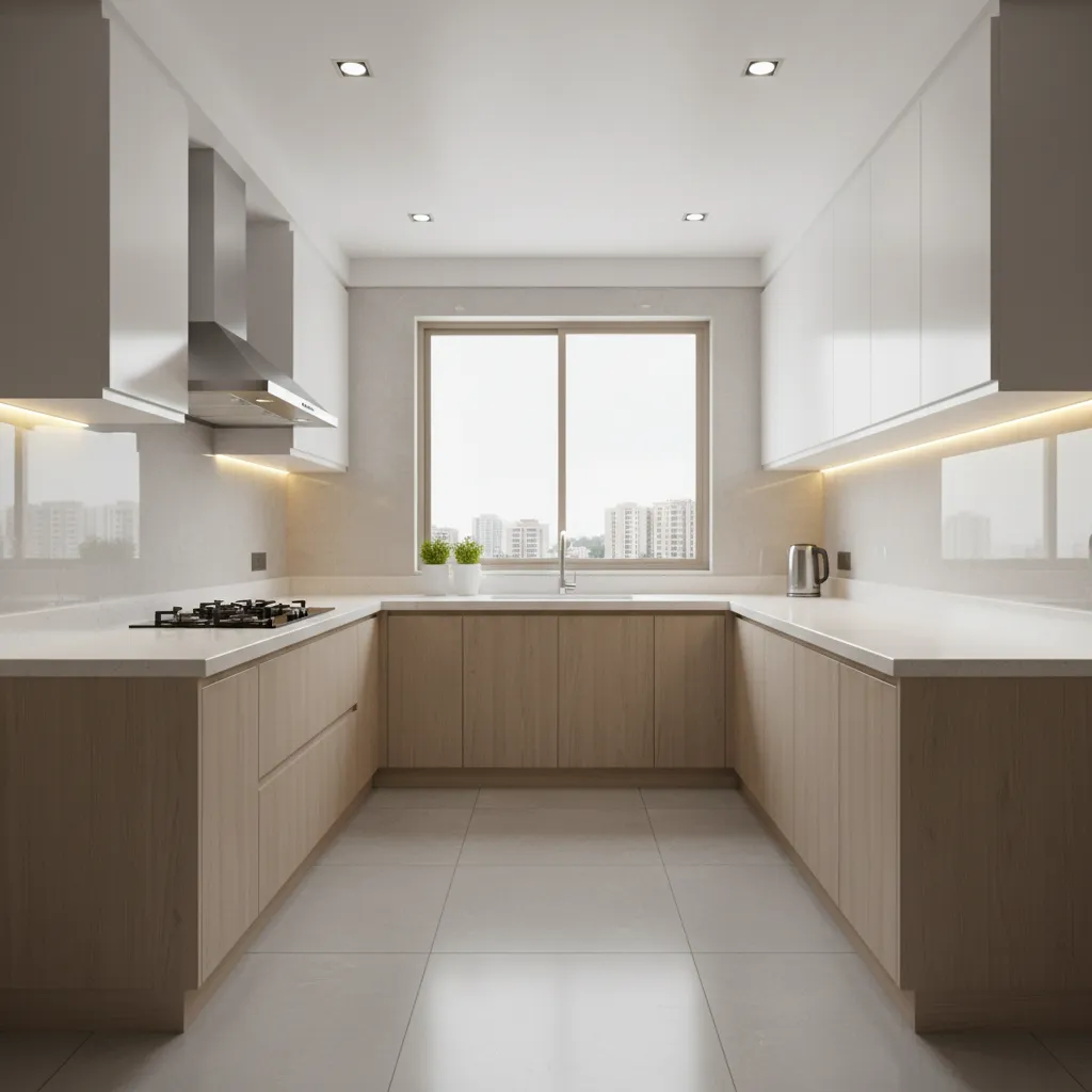 How to Plan Lighting and Ventilation for a Parallel Kitchen