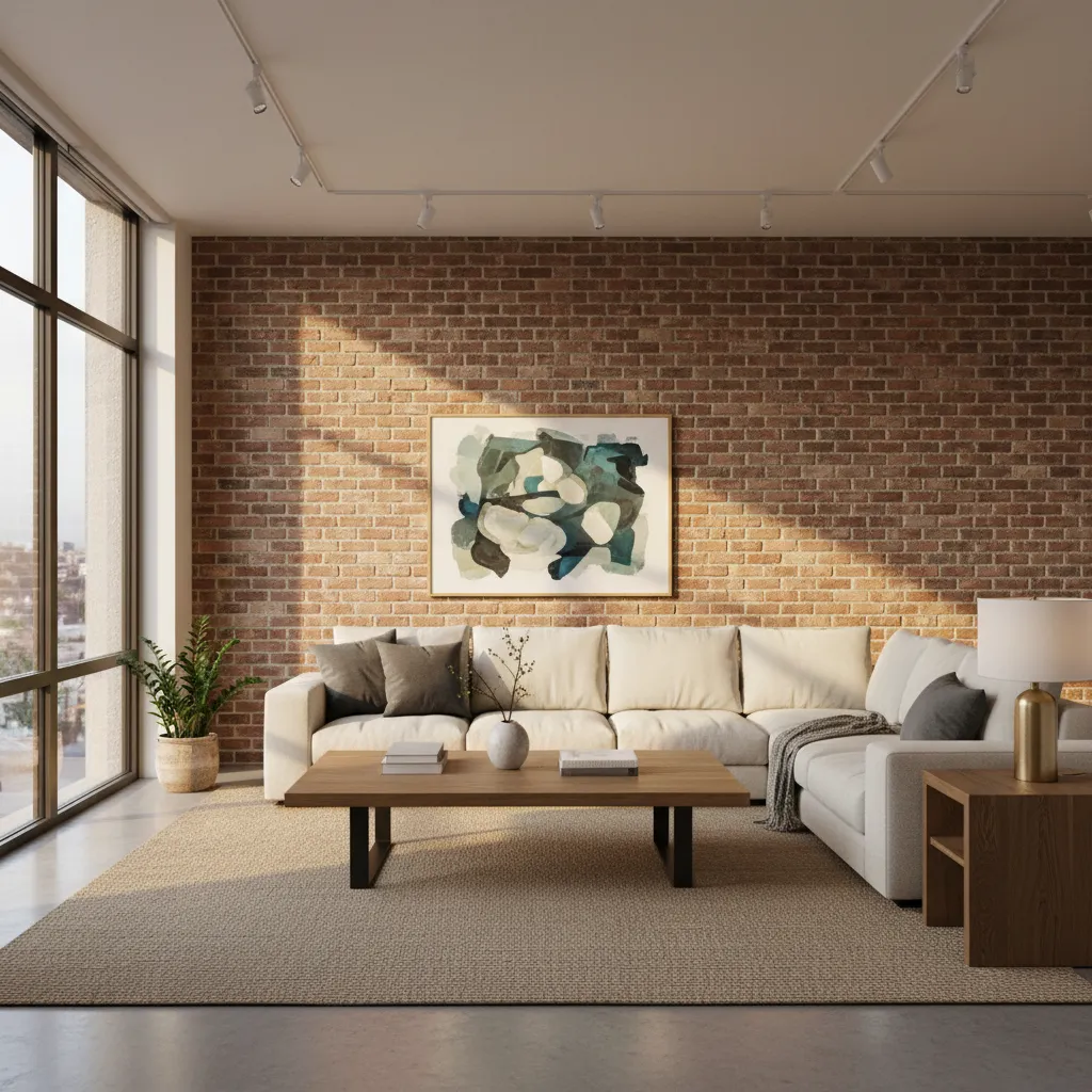 Pared de ladrillos: decoración interior con carácter