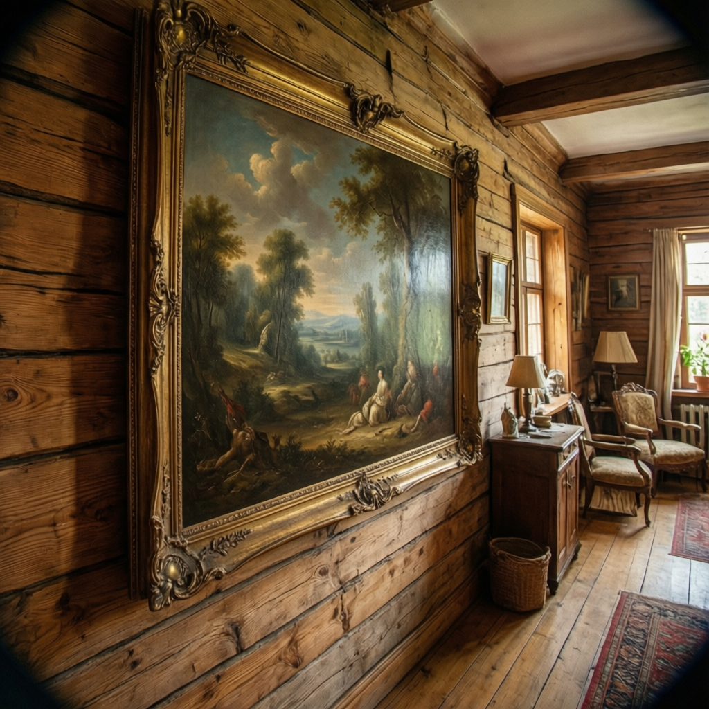 Cómo decorar paredes de madera estilo antiguo