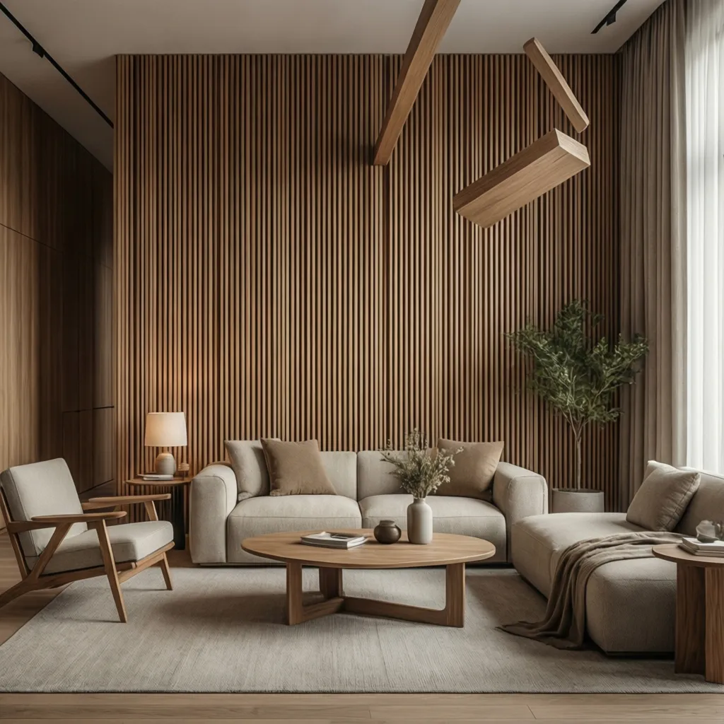 Diseño de paredes interiores con madera: ideas y claves