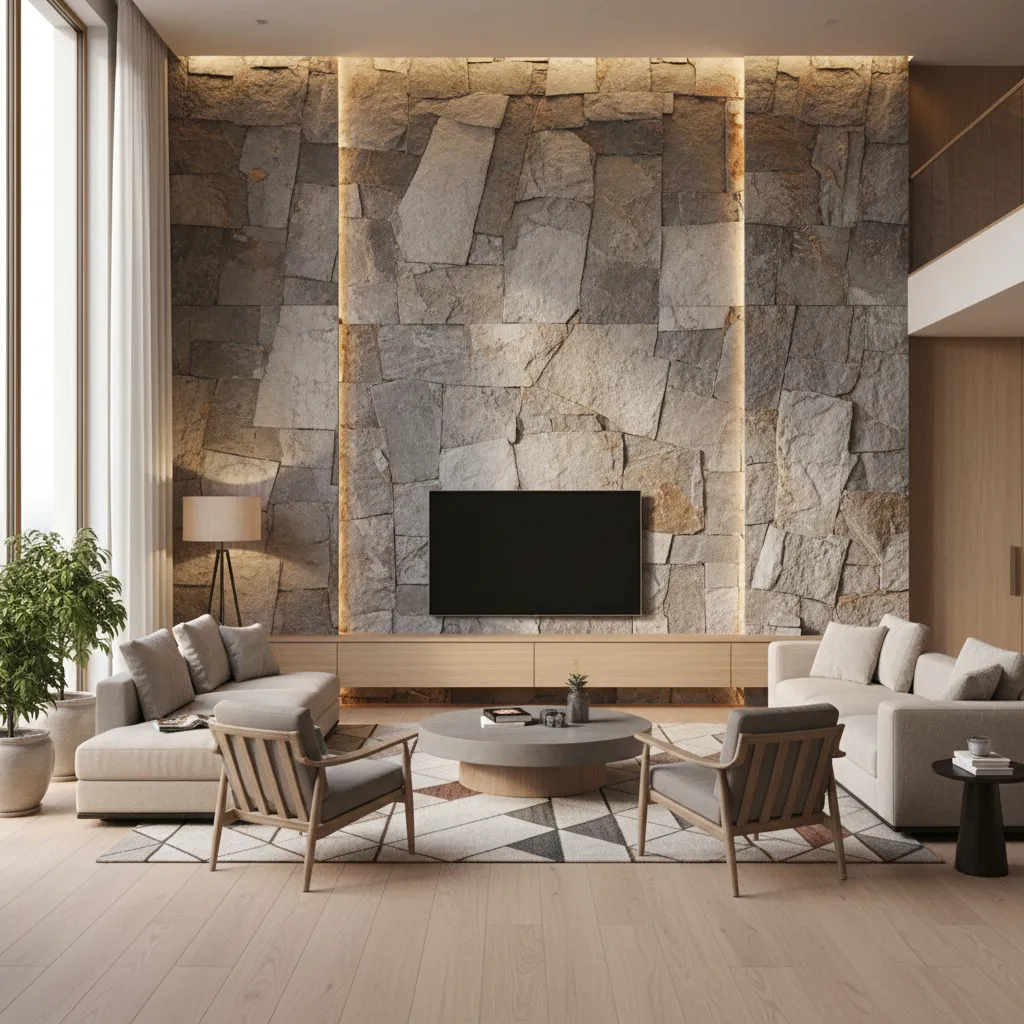 Paredes de piedra decorativa para interior: guía práctica