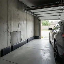 Common Parking Wall Damage Problems and How to Fix Them