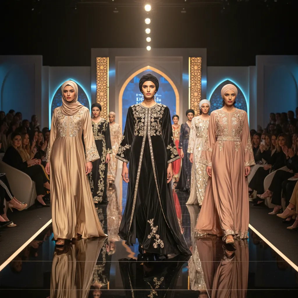 Diseñadores islámicos en la pasarela de Casa Árabe