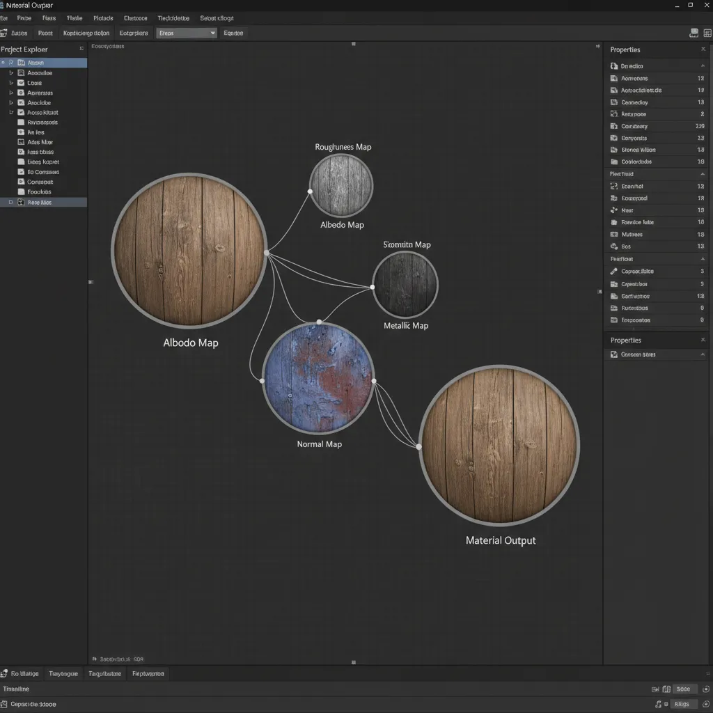 physically based rendering material maps including roughness normal and albedo textures
