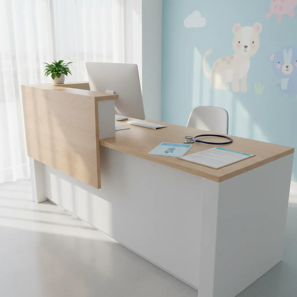 Pediatric medical record showing child address information