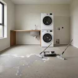 How to Fix Peeling or Flaking Paint on Old Concrete Laundry Room Floors