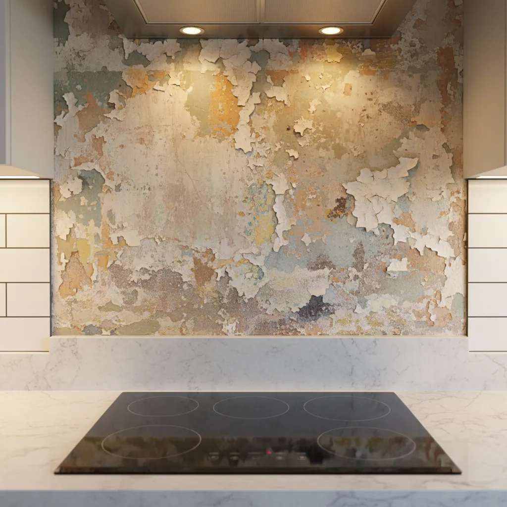 Peeling or Bubbling Paint Near Cooking Areas