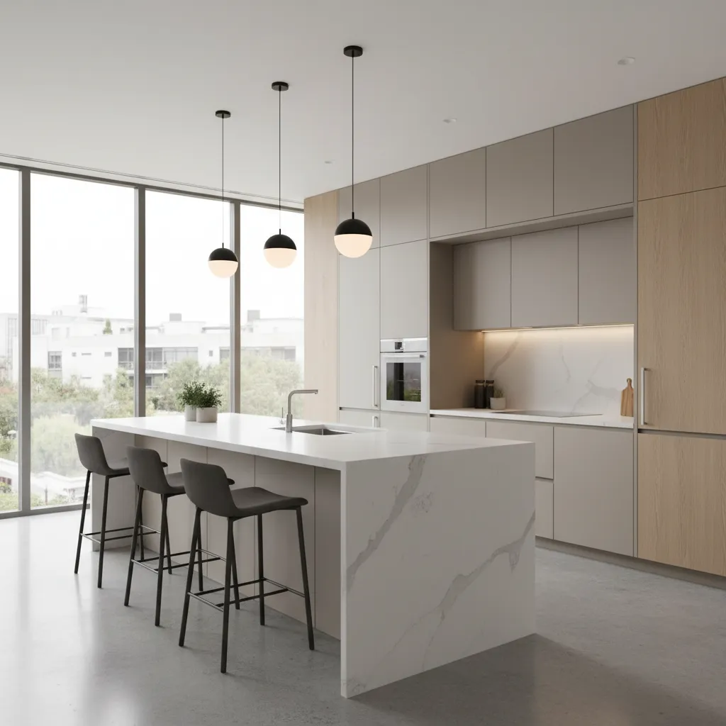 Countertop Materials That Work Best for Peninsula Kitchen Islands