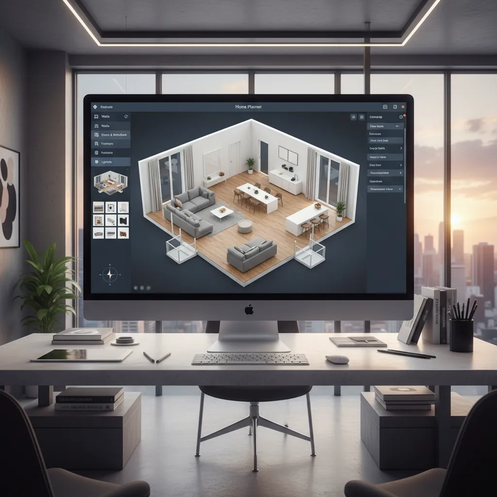 Perencanaan denah rumah menggunakan software digital