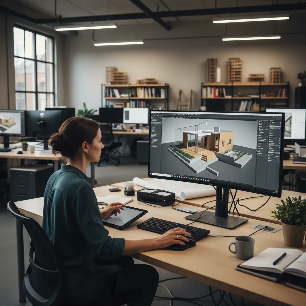 Perencanaan denah rumah menggunakan software desain