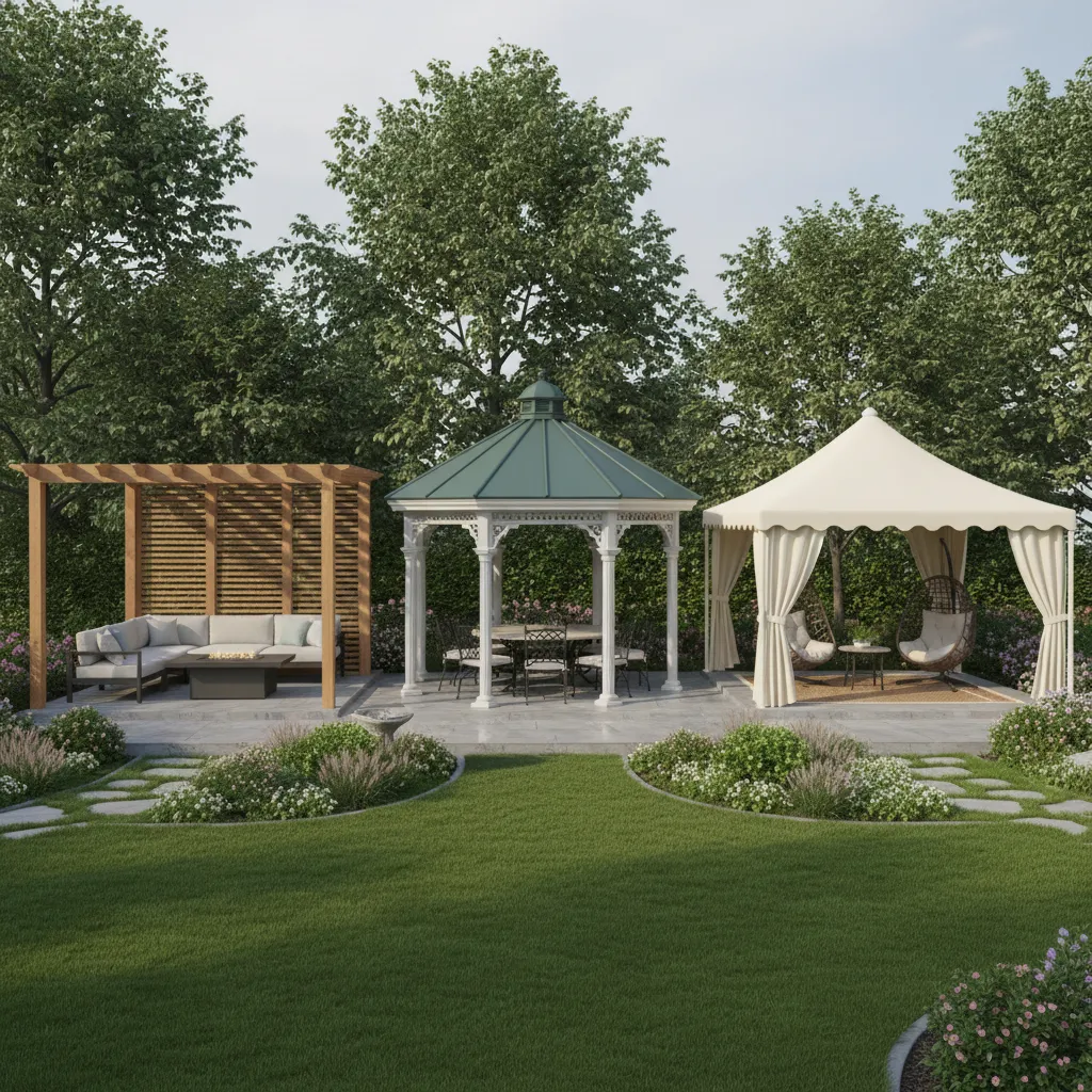Pergola vs Gazebo vs Canopy Which Outdoor Shelter Is Best