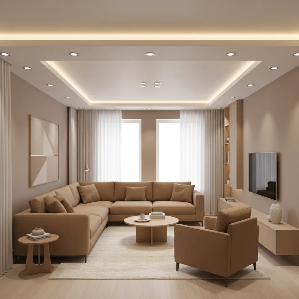 How Many Ceiling Layers Should a Small Living Room Have?