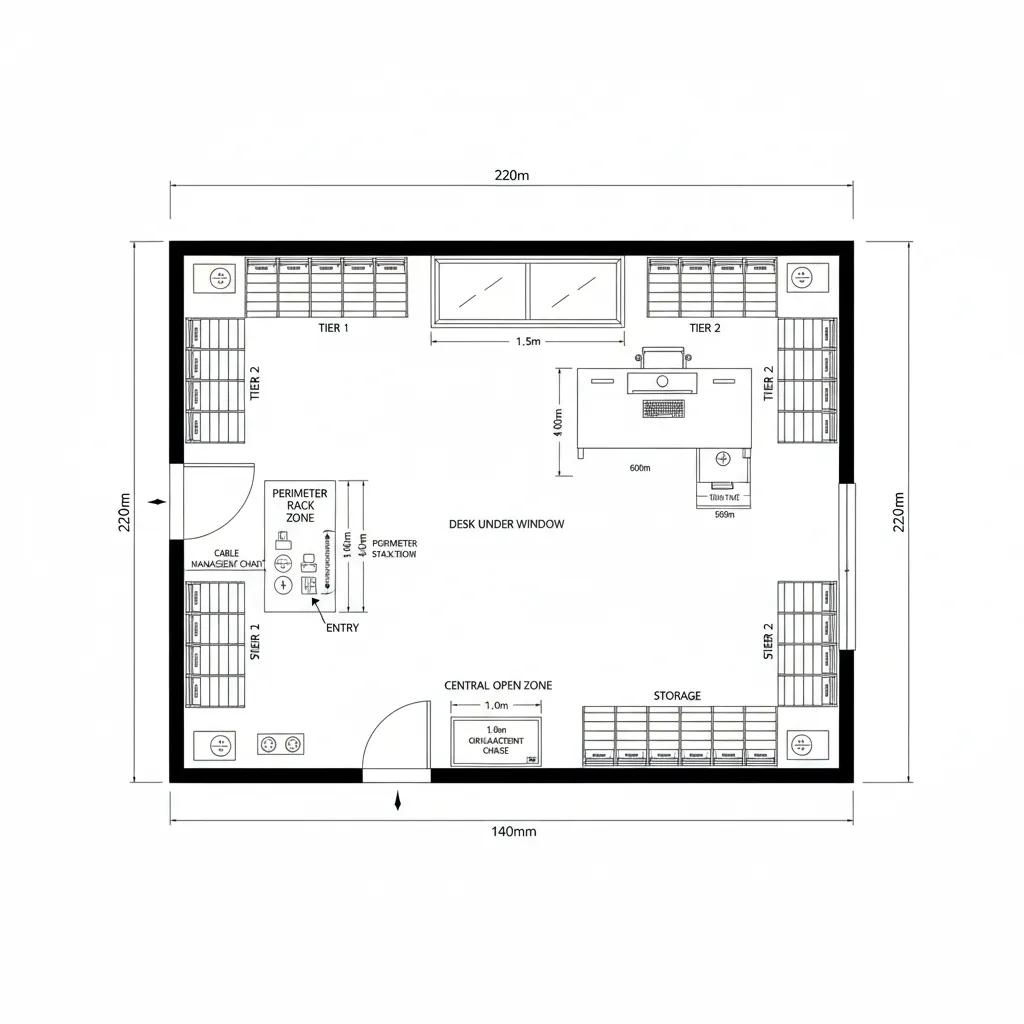 Perimeter Grid: Equipment + Light
