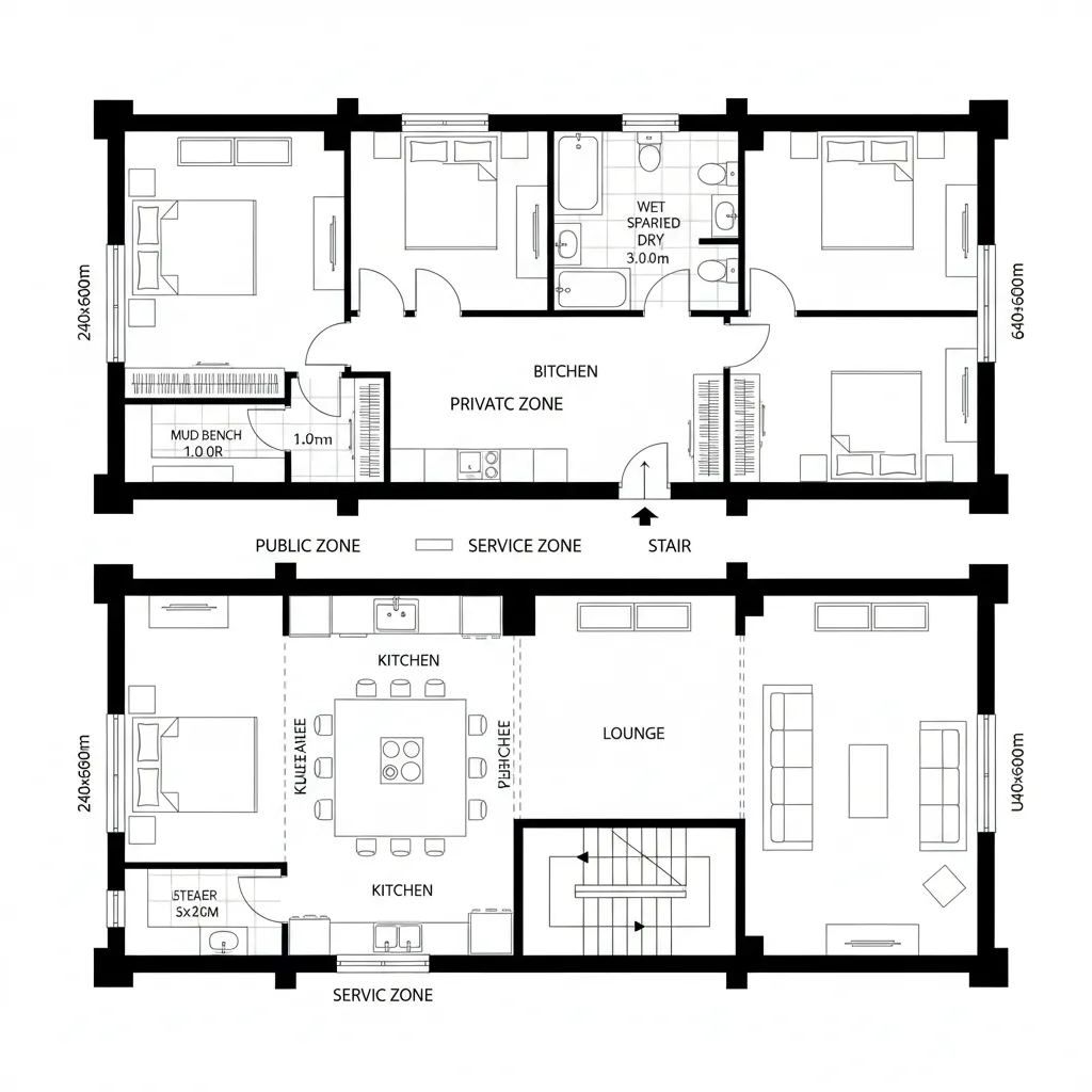 Perimeter Load Grid, Free Interior