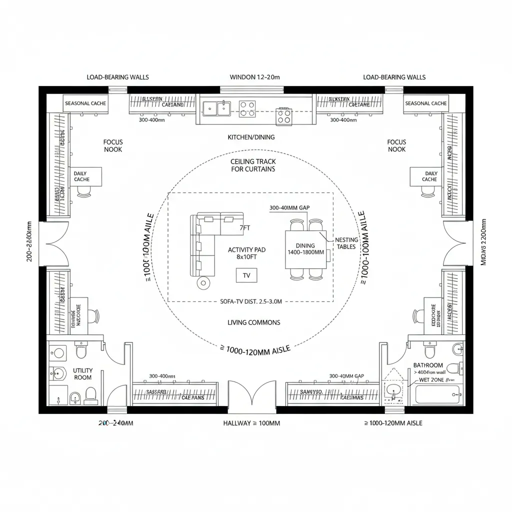 Perimeter Program: Quiet Edge, Loud Center