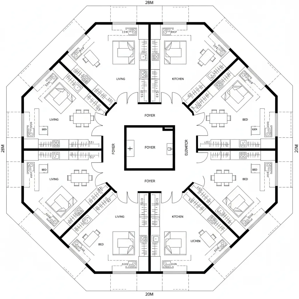 Perimeter Ring with Quiet Ends