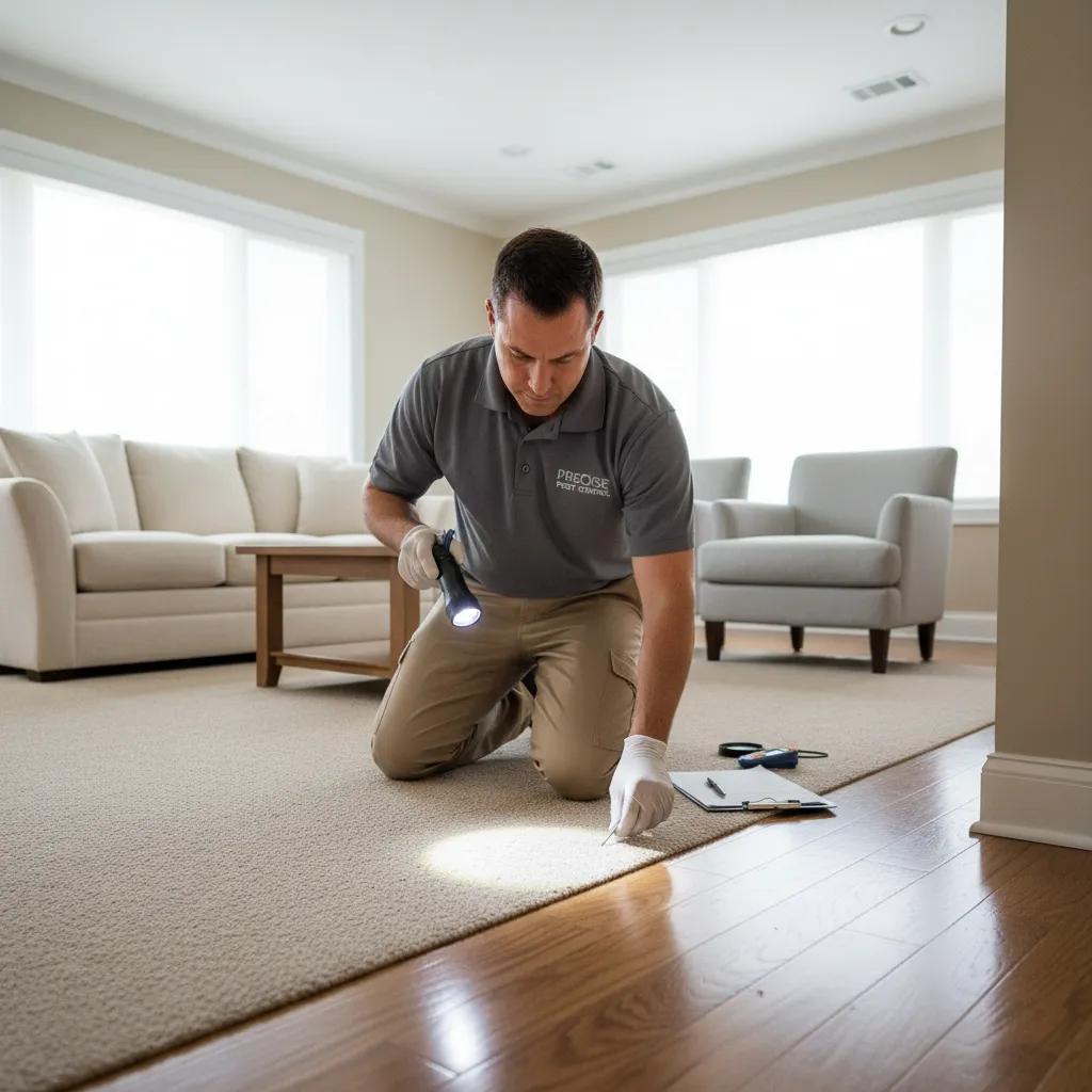 Inspection Process Used by Pest Control Technicians