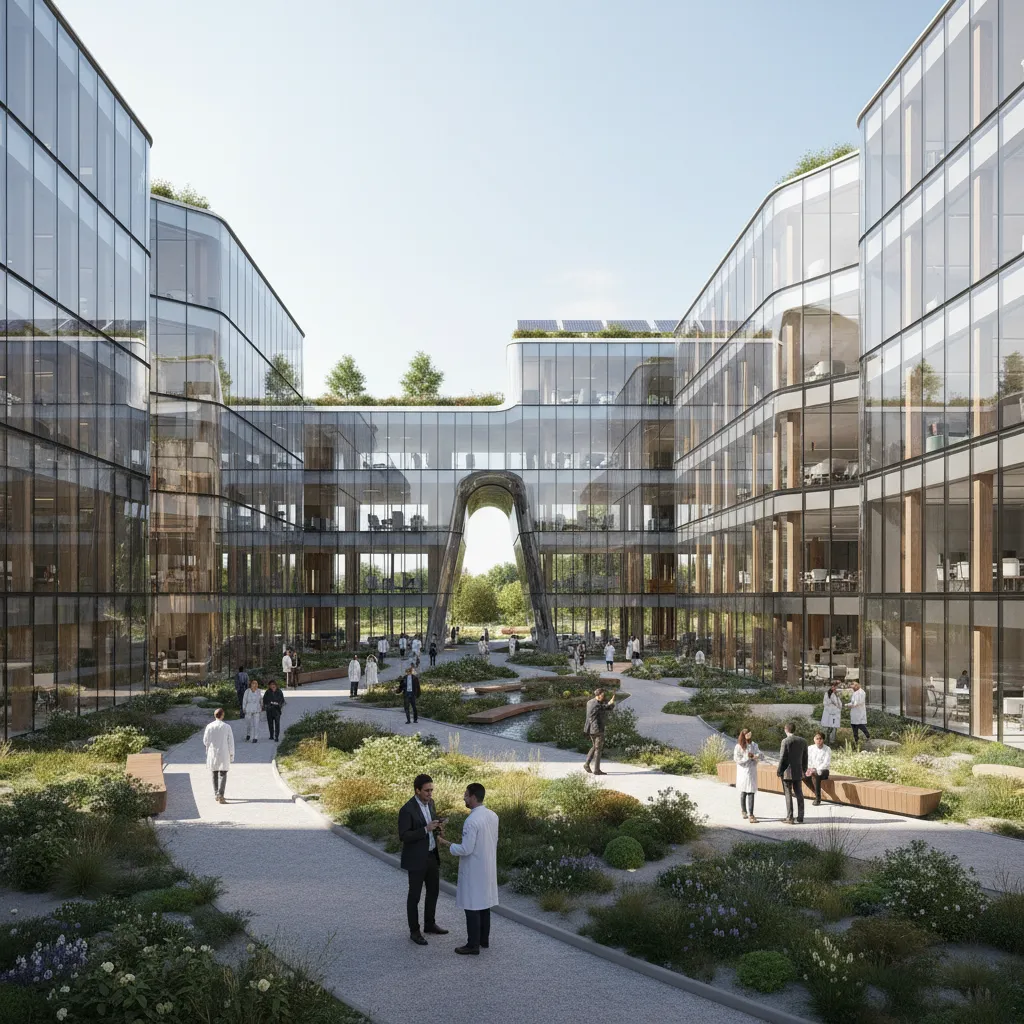 Pharmaceutical Office Building Design Trends Shaping Modern Pharma Workplaces