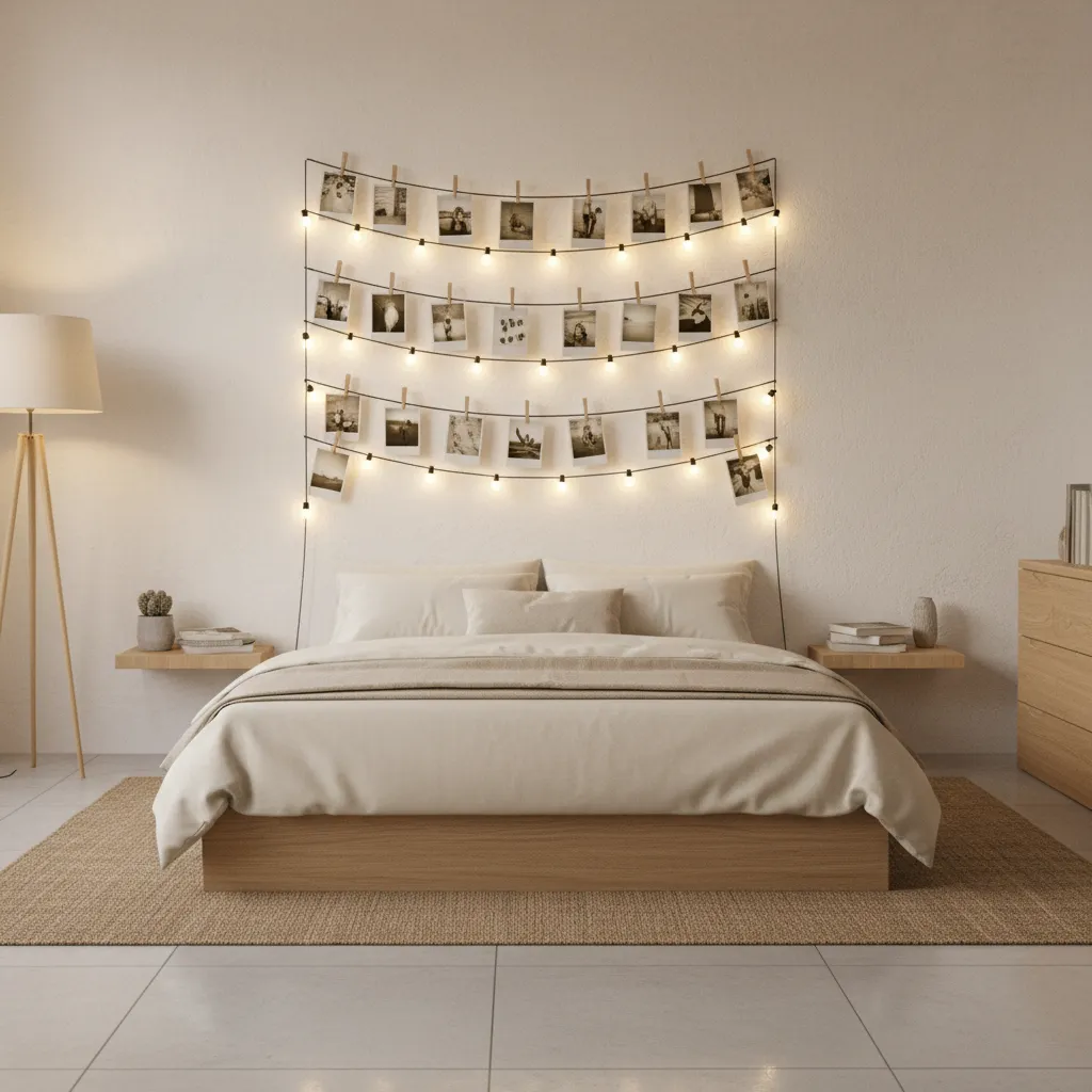 Best Layout Patterns for Hanging Photos With Lights