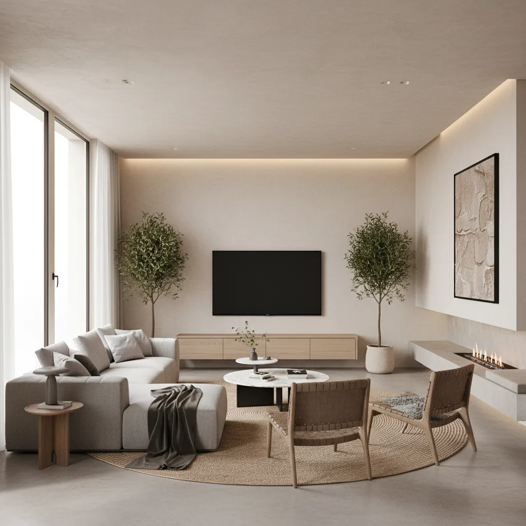 Render hiperrealista de un proyecto de interiorismo residencial