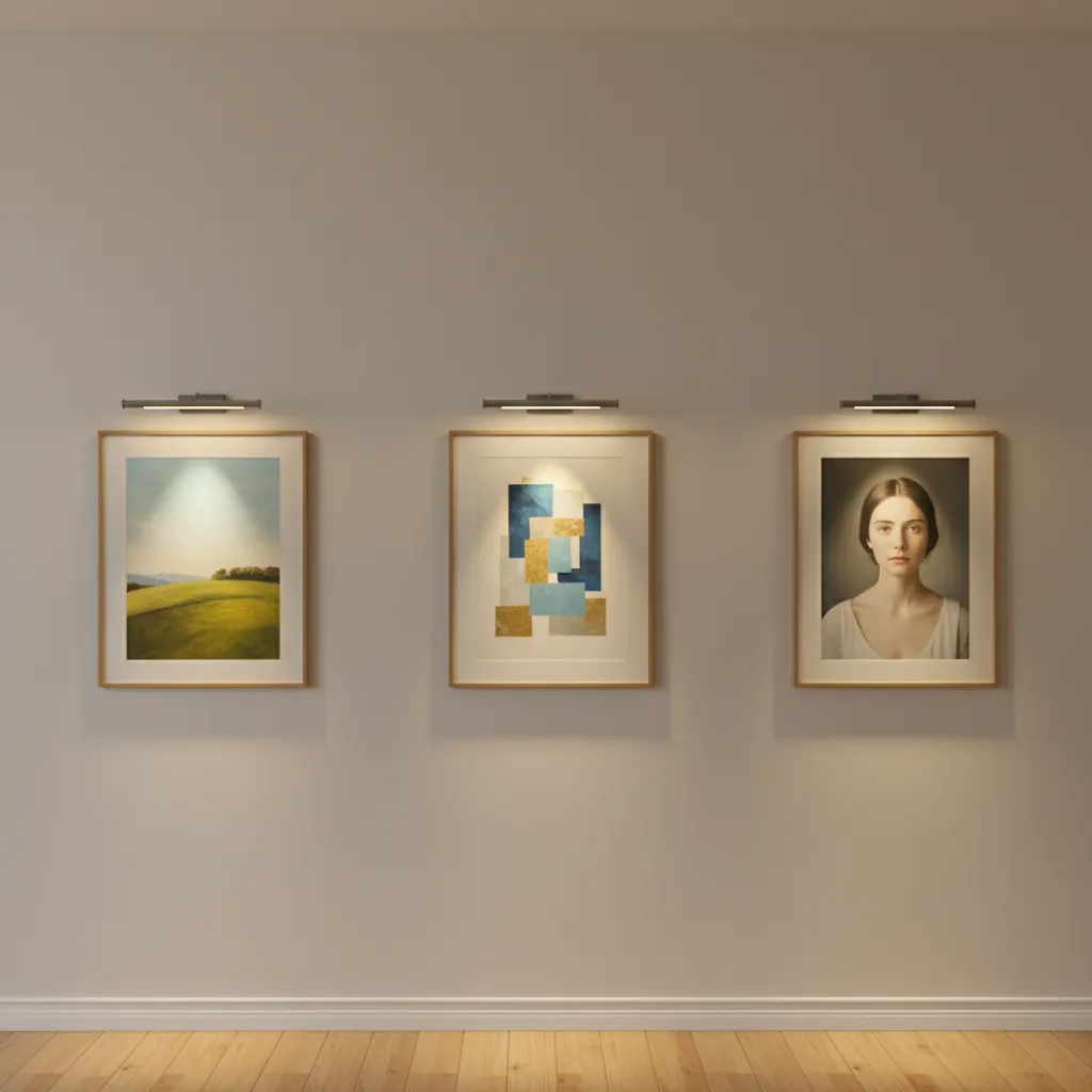 Standard Size Guidelines for Picture Lights