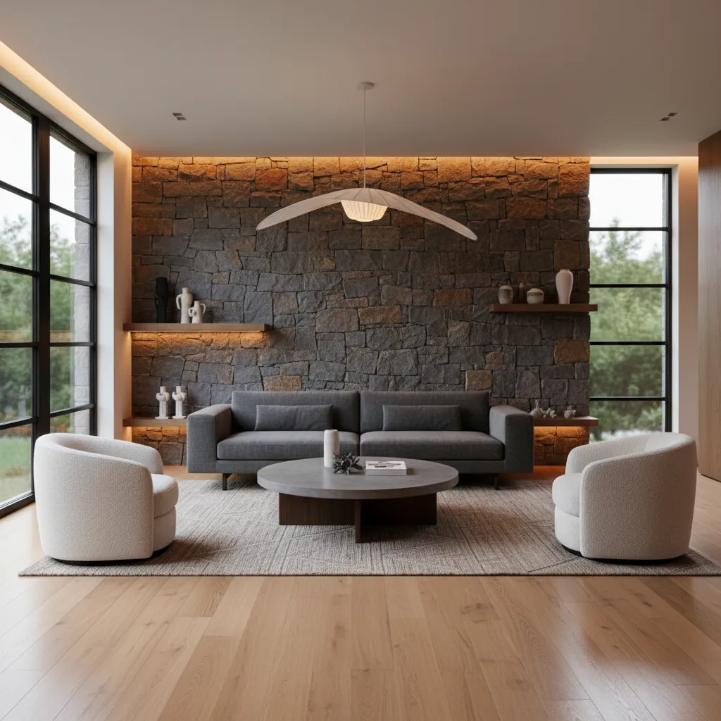Tipos de piedras decorativas para interior
