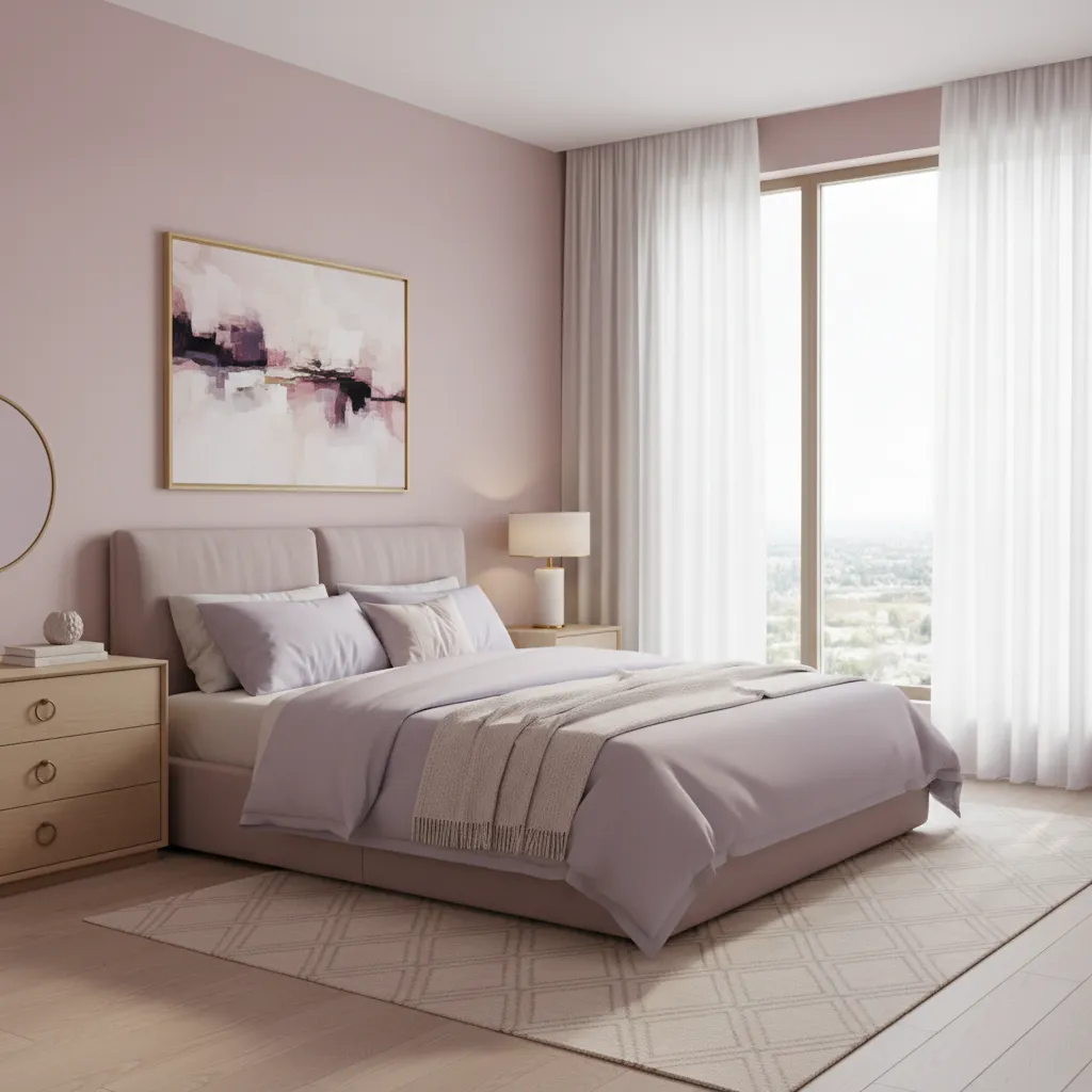 How to Fix Clashing Shades in a Pink and Purple Bedroom