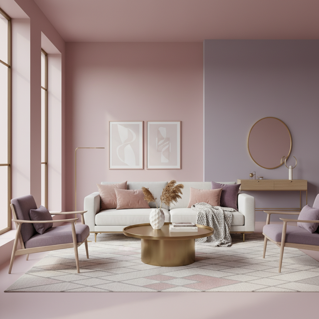 Pink and Purple Room Feels Too Loud? Balance It Right