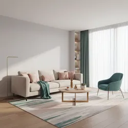 Choosing the Right Furniture for Pink and Teal Living Rooms