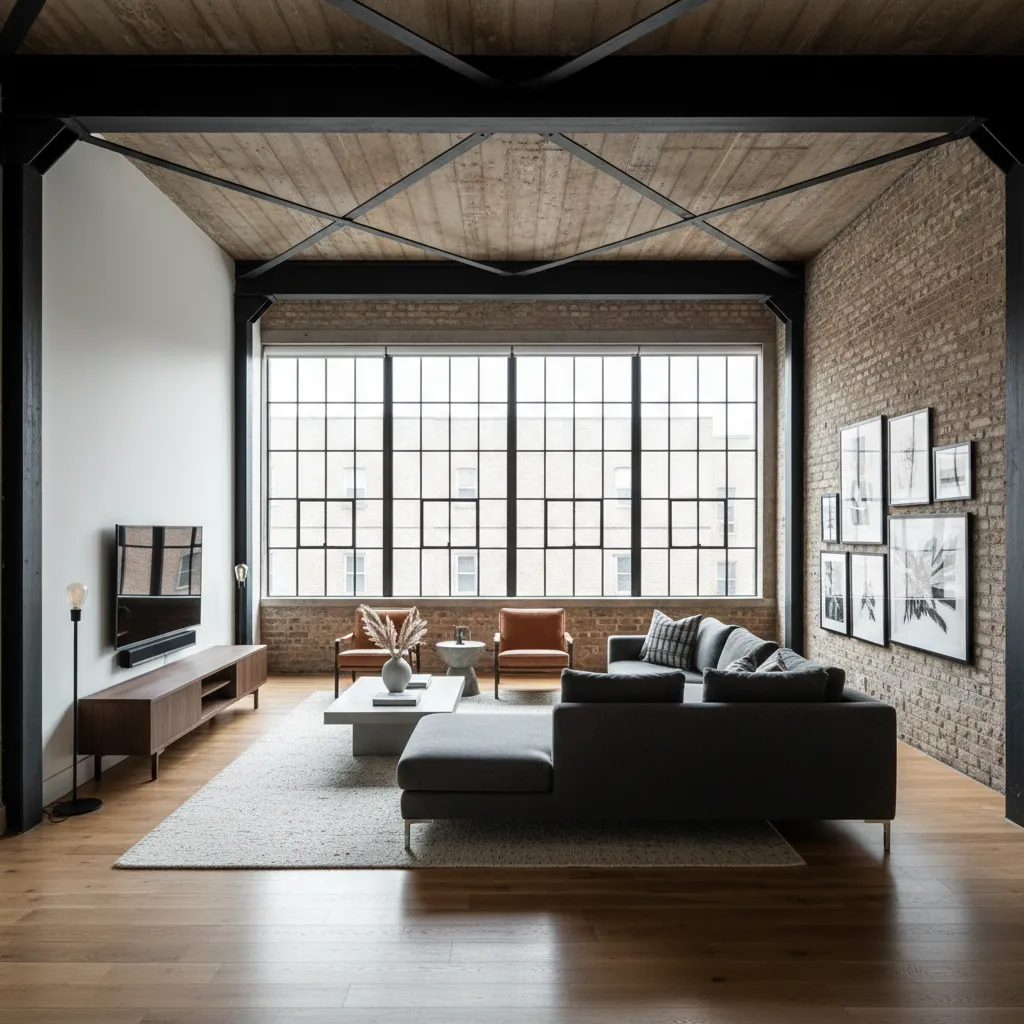 Cómo pintar vigas de hierro decorativas en interior