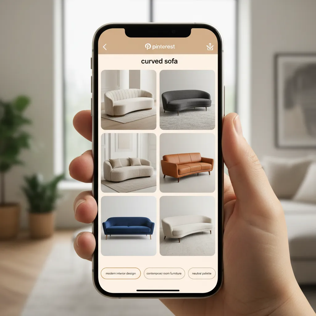 Using Pinterest Lens for Style-Based Matching