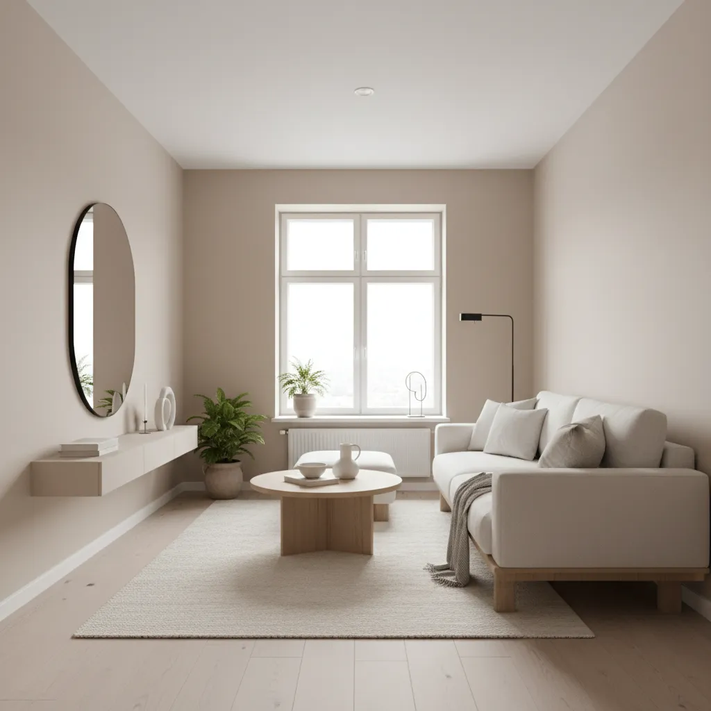 Pintura para interiores de casas pequeñas que realmente amplía el espacio