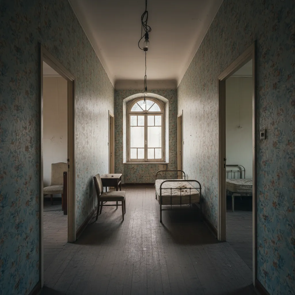 Piso antiguo típico antes de una reforma en Burgos