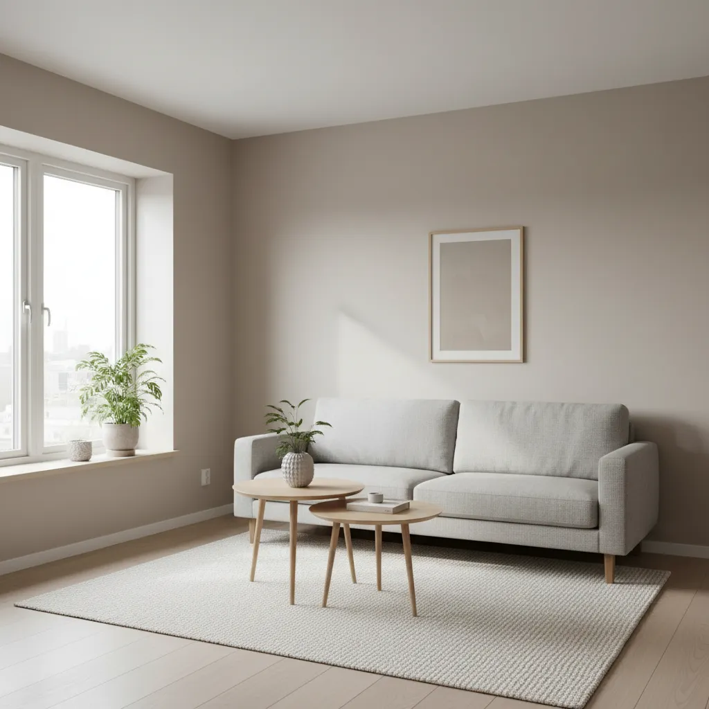 Plain wall paint design ideas for small spaces